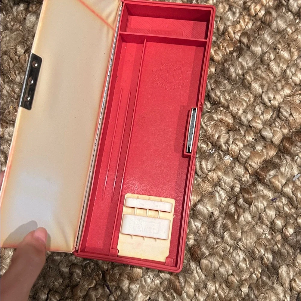 Rare Japanese 1970s Vintage Anime Girl Pencil Case “Hua Xianzi”